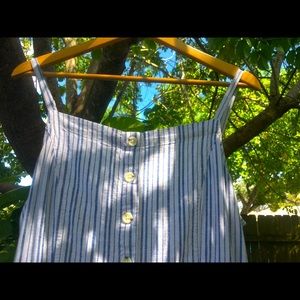 Coastal Grandma Old Navy Linen Jumpsuit Romper Jumper, XL Tall